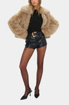 Show Me Your Mumu Park City Faux Fur Jacket