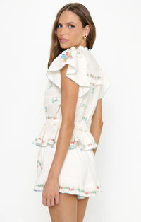 Show Me Your Mumu Romey Top & Cannes Shorts Set