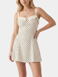 For Love & Lemons Minnie Dot Mini Dress