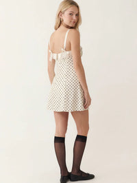 For Love & Lemons Minnie Dot Mini Dress