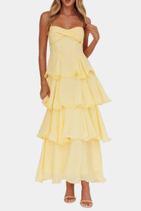 Molly Ruffle Tiered Maxi Dress
