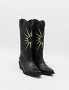 Stivali NY Moonrise Western Cowboy Boots in Black