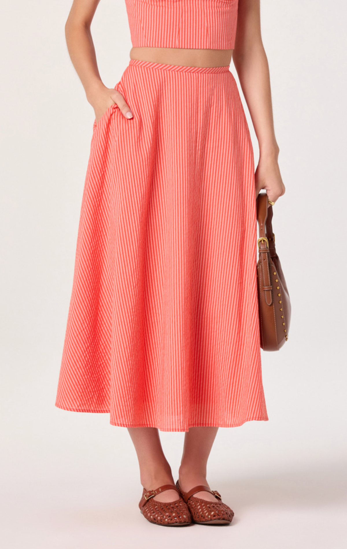 ASTR The Label Maya Top & Myria Skirt Set