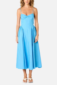 NIA Destene Dress in Capri Blue