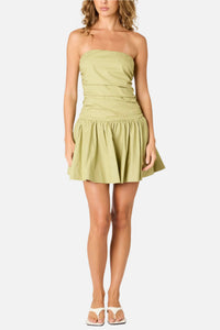 NIA Currant Dress in Fern