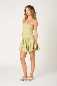 NIA Currant Dress in Fern