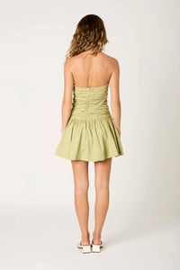NIA Currant Dress in Fern