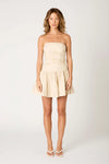NIA Currant Dress in Stone