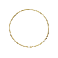 Artizan Joyeria Can Opener Cuban Chain Necklace