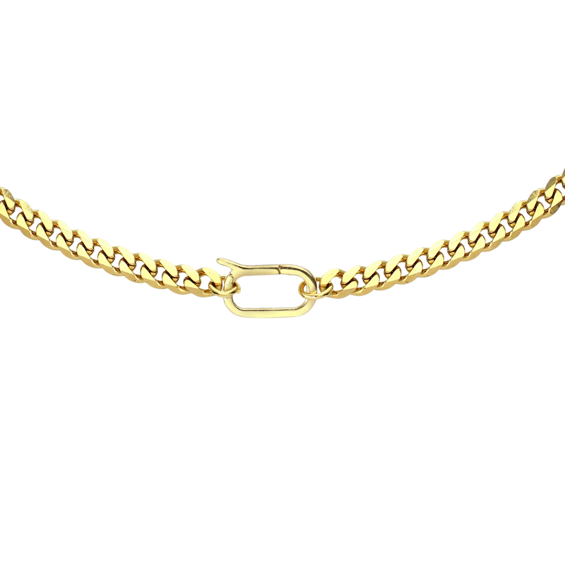 Artizan Joyeria Can Opener Cuban Chain Necklace