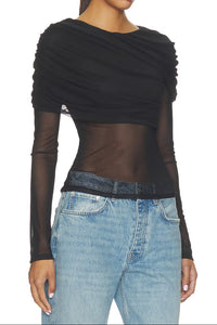 NIA Everleigh Top in Black