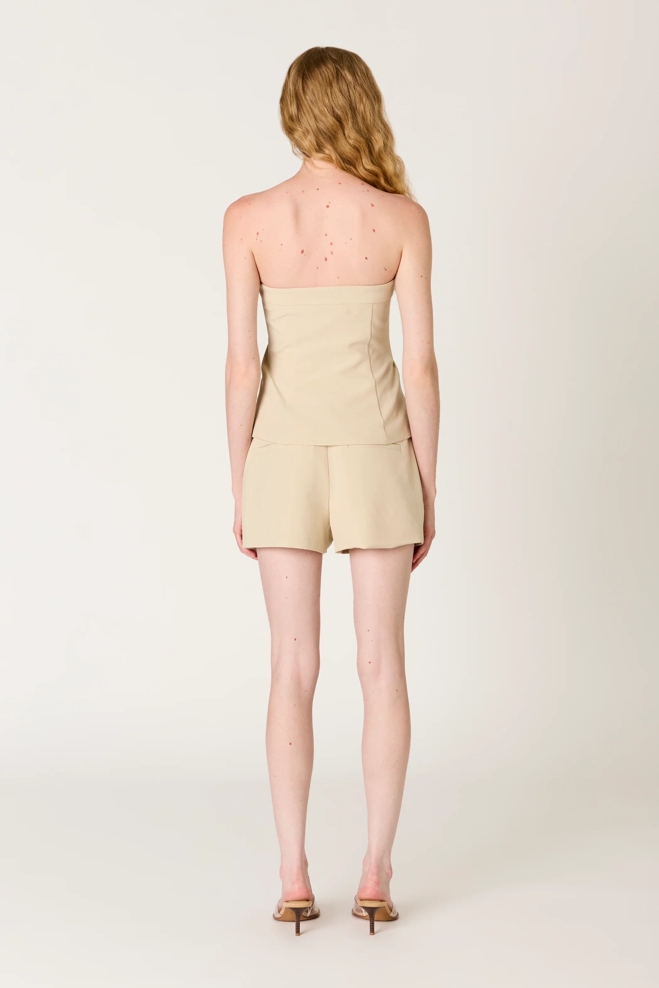 NIA Grainge Top & Micro Shorts Set