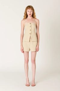 NIA Grainge Top & Micro Shorts Set