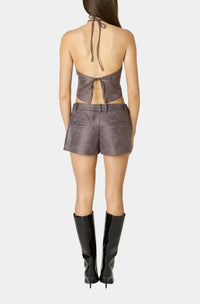 NIA Ariel Skort in Charcoal