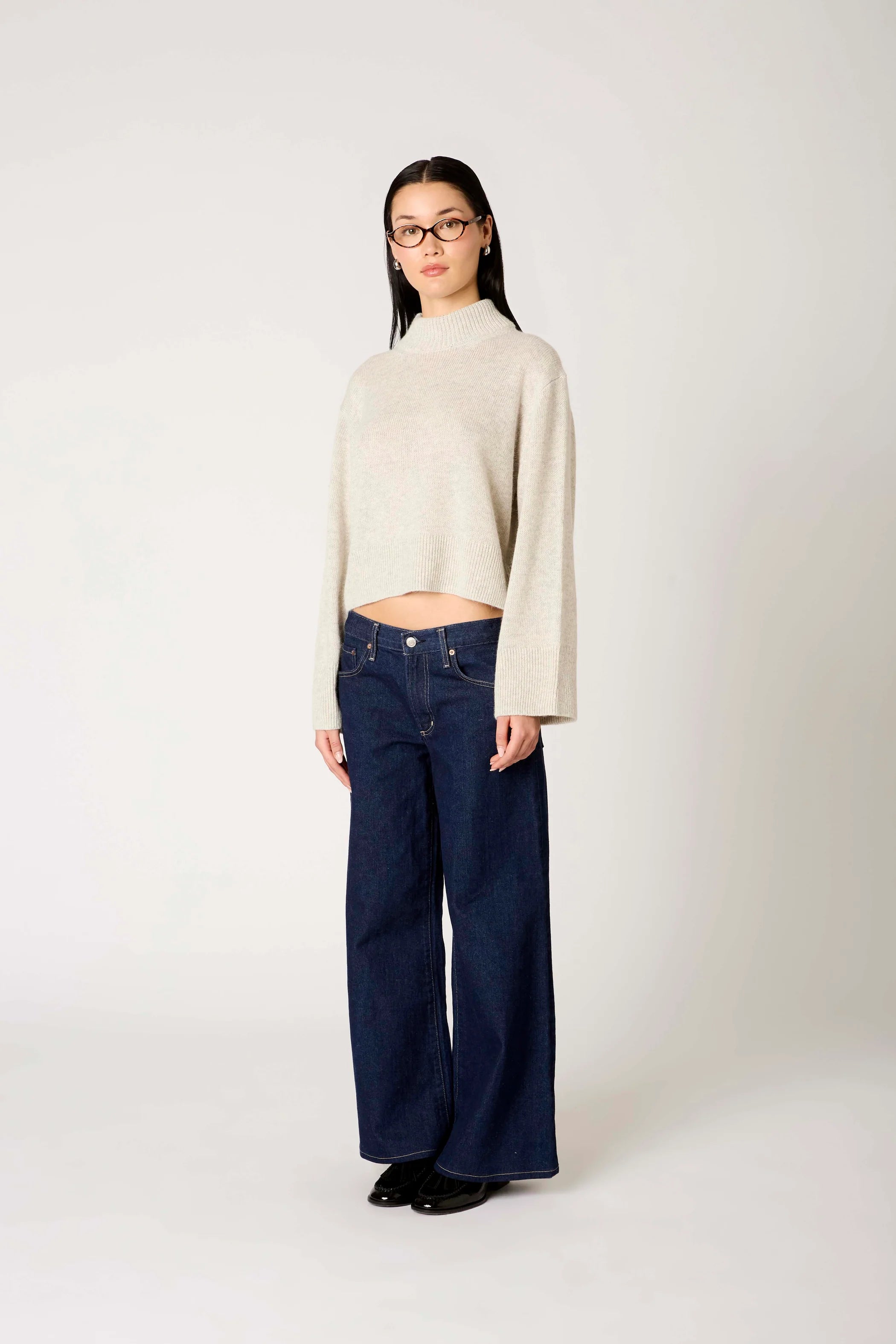 NIA Yvonne Sweater in Silver