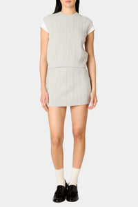 NIA Evie Sweater Vest & Olivine Skort Set