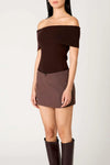 NIA Annemarie Sweater in Espresso