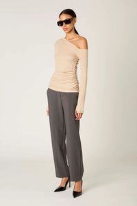 NIA Cleo Top in Oatmeal