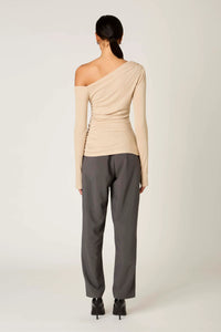 NIA Cleo Top in Oatmeal