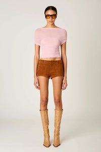 NIA Yale Top in Cameo Pink