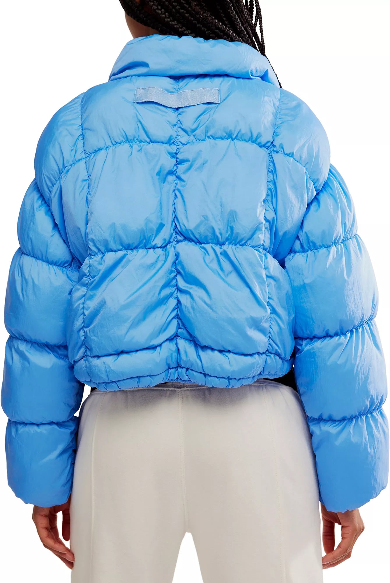 FP Movement In A Bubble Puffer Jacket in Riviera Blue