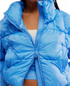 FP Movement In A Bubble Puffer Jacket in Riviera Blue
