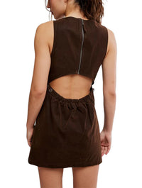 Free People Atlas Suede Mini Dress