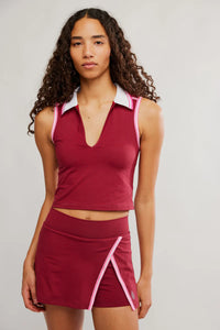 FP Movement Forehand Polo in Brick