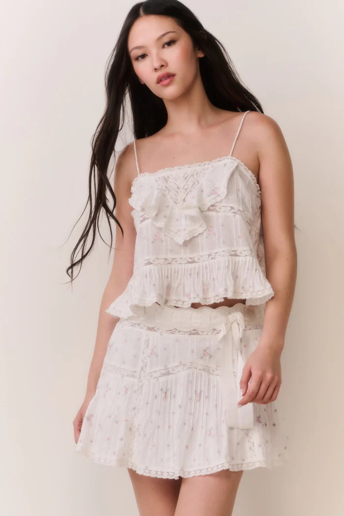 Love Shack Fancy Willia Skirt
