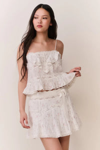 Love Shack Fancy Willia Skirt