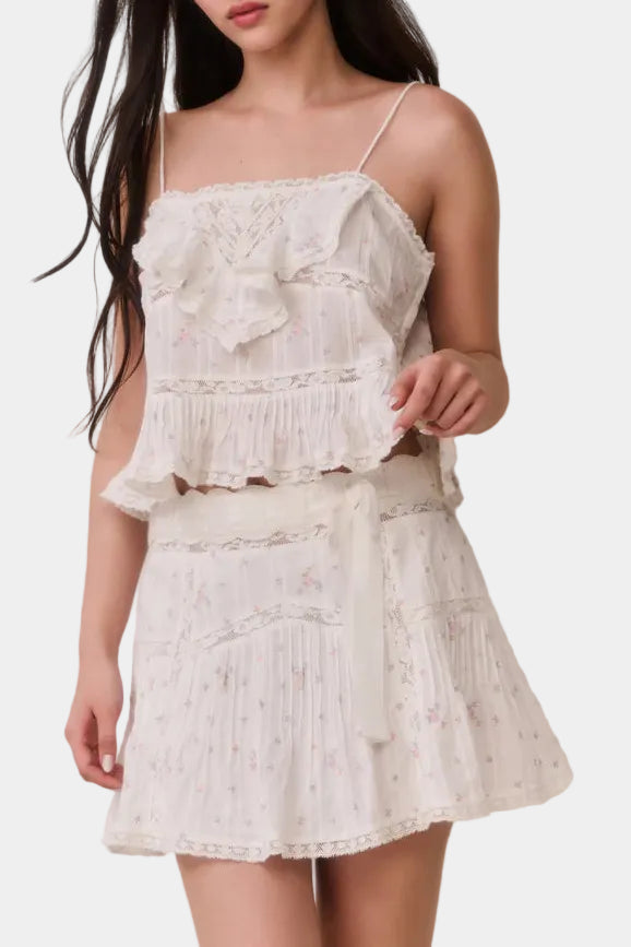 Love Shack Fancy Willia Skirt
