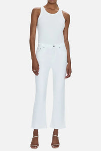 Pistola Lennon High Rise Crop Boot Jeans