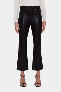 Pistola Lennon Coated High Rise Crop Boot Jeans
