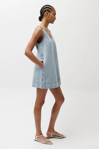 Pistola Tavi Pop Over Denim Mini Dress