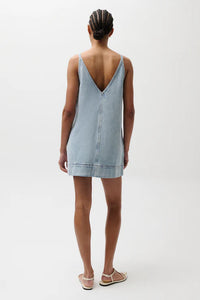 Pistola Tavi Pop Over Denim Mini Dress
