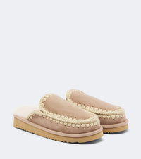 MOU Eskimo Suede Slipper in Camel