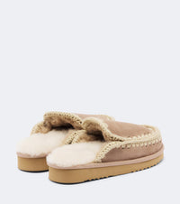 MOU Eskimo Suede Slipper in Camel
