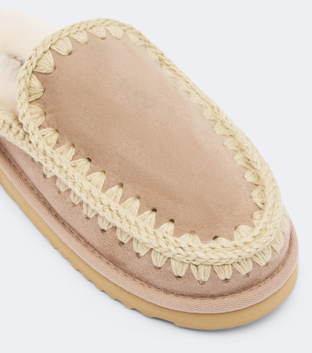 MOU Eskimo Suede Slipper in Camel