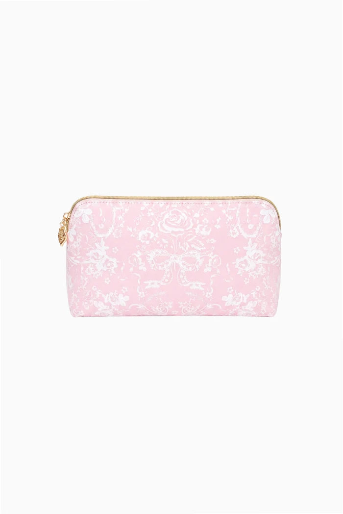 Love Shack Fancy Toile Print Small Travel Pouch