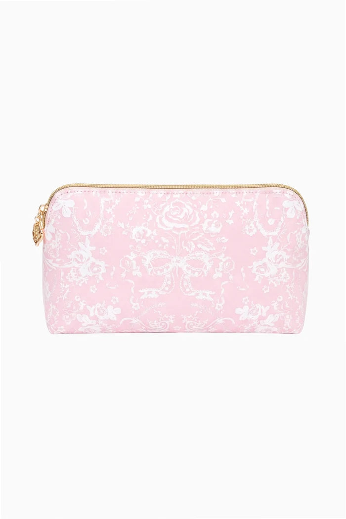 Love Shack Fancy Toile Print Medium Travel Pouch