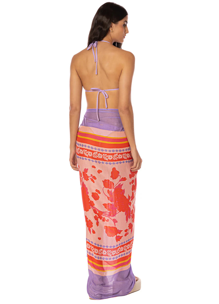 Maaji Lavender Dream Isla Pareo Cover Up