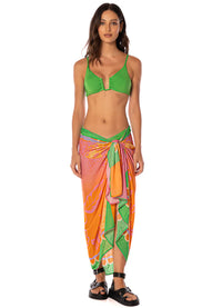 Maaji Floating Blooms Isla Pareo Cover Up