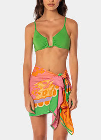 Maaji Floating Blooms Isla Pareo Cover Up