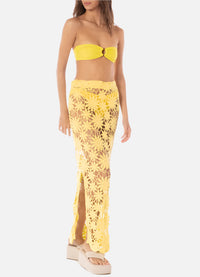 Maaji Tano Crochet Mesh Long Skirt
