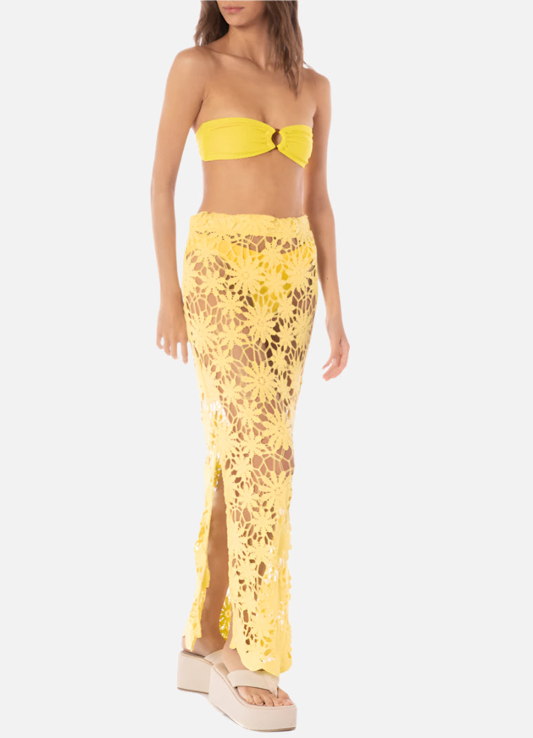 Maaji Tano Crochet Mesh Long Skirt