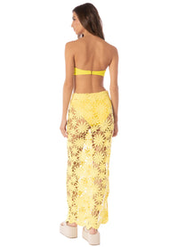 Maaji Tano Crochet Mesh Long Skirt
