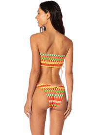 Maaji Golden Gambit Splendour Regular Rise Thin Side Bikini Bottom