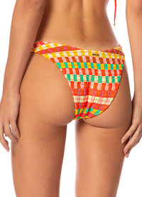 Maaji Golden Gambit Splendour Regular Rise Thin Side Bikini Bottom