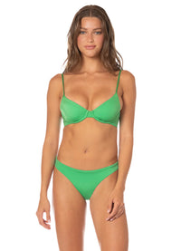 Maaji Palm Leaf Dainty Bikini Top