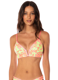Maaji Taffy Pink Parade Bikini Top